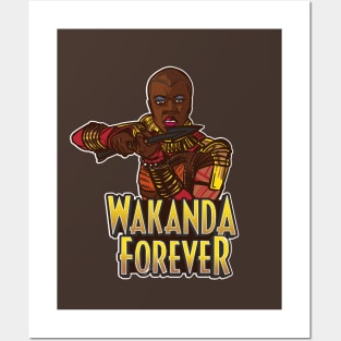 Wakanda Forever Posters and Art